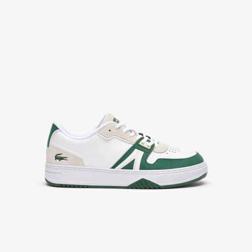 Giày Lacoste L001 Leather Nam - Trắng Xanh Lá