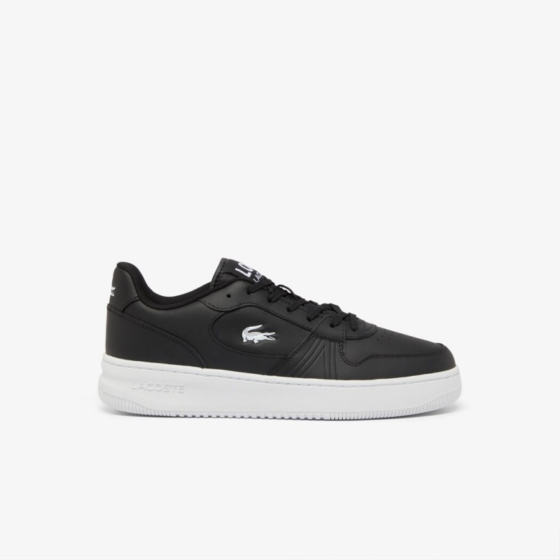 Giày Lacoste L001 Leather Nam - Đen Trắng