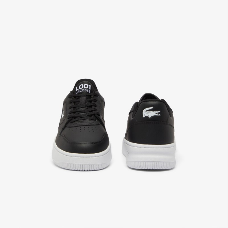 Giày Lacoste L001 Leather Nam - Đen Trắng