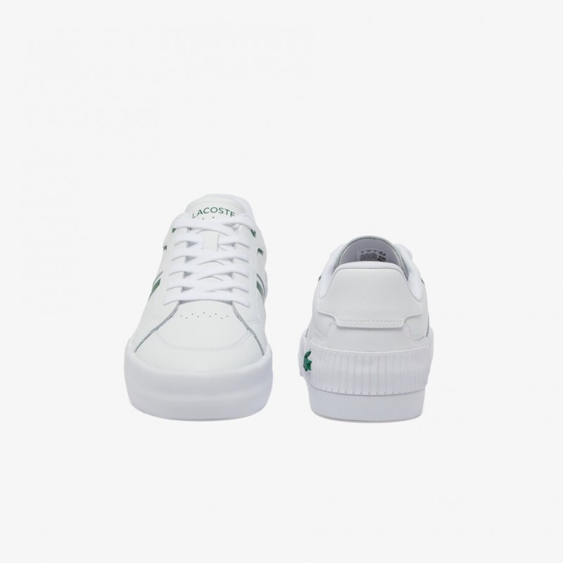 Giày Lacoste L004 224 Nam - Trắng Xanh Lá