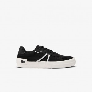 Giày Lacoste L004 Nam - Đen Trắng