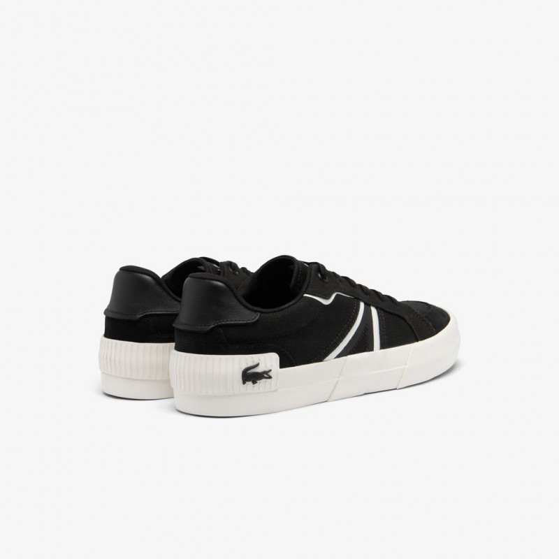 Giày Lacoste L004 Nam - Đen Trắng