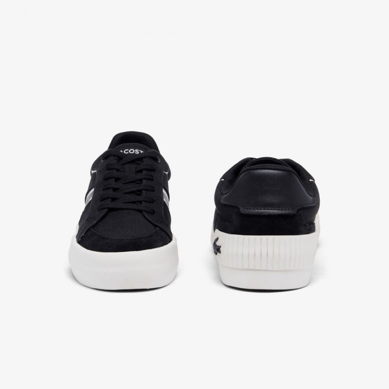 Giày Lacoste L004 Nam - Đen Trắng