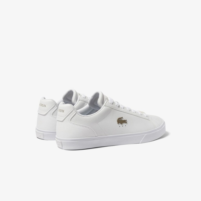 Giày Lacoste Lerond Pro Nam - Trắng Gold