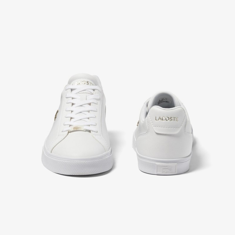 Giày Lacoste Lerond Pro Nam - Trắng Gold