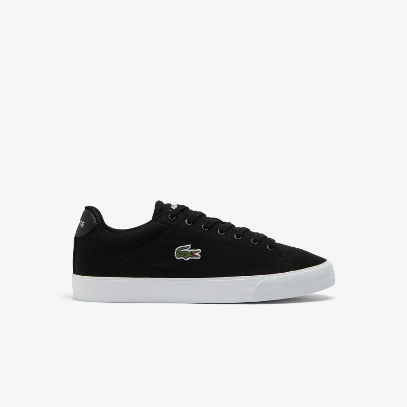 Giày Lacoste Lerond Set 125 Nam - Đen trắng