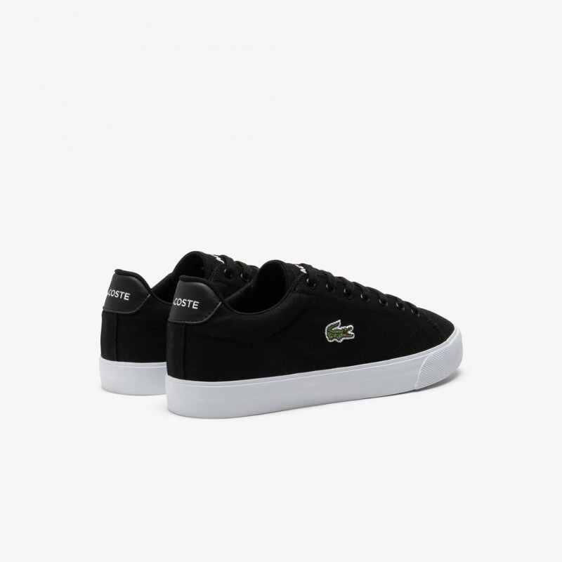 Giày Lacoste Lerond Set 125 Nam - Đen trắng