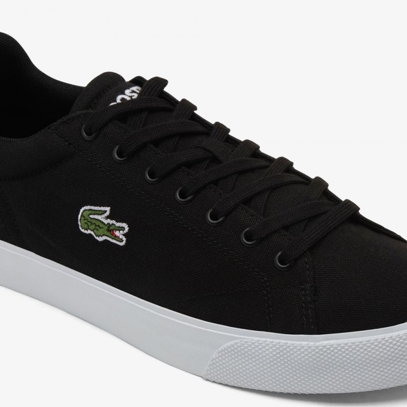 Giày Lacoste Lerond Set 125 Nam - Đen trắng