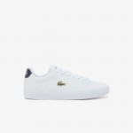 Giày Lacoste Lerond Set Leather Nam - Trắng Navy