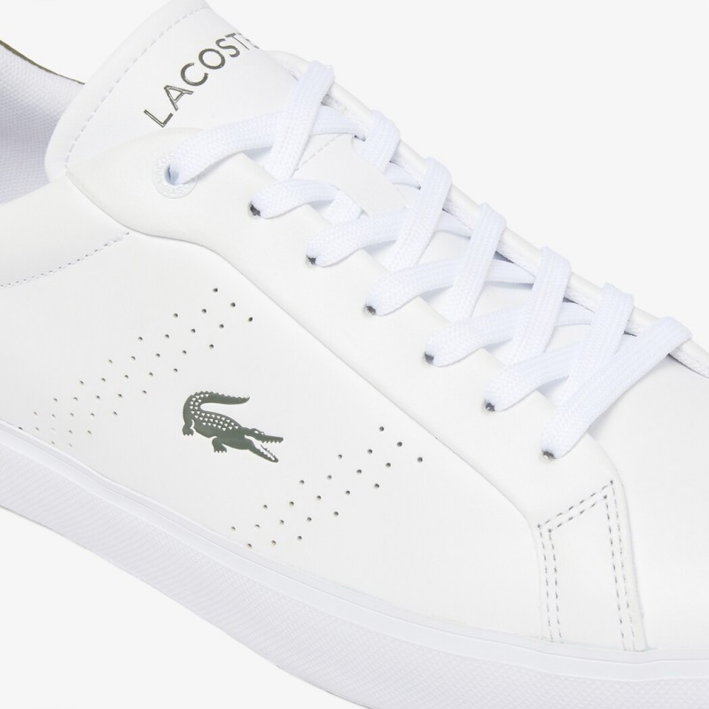 Giày Lacoste PowerCourt 2.0 Nam - Trắng Rêu