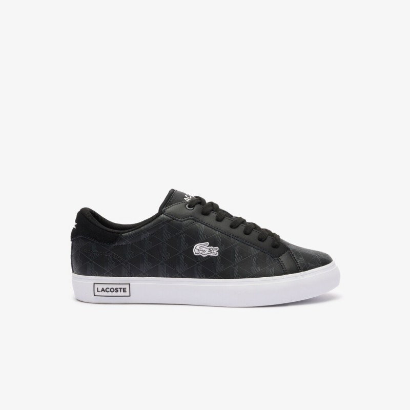 Giày Lacoste PowerCourt Nam - Đen Trắng Giày Lacoste PowerCourt Nam - Đen Trắng