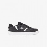 Giày Lacoste T-Clip 224 Leather Nam - Đen Trắng