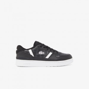Giày Lacoste T-Clip 224 Leather Nam - Đen Trắng