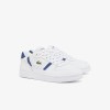 Giày Lacoste T-Clip 224 Leather Nam - Trắng Xanh