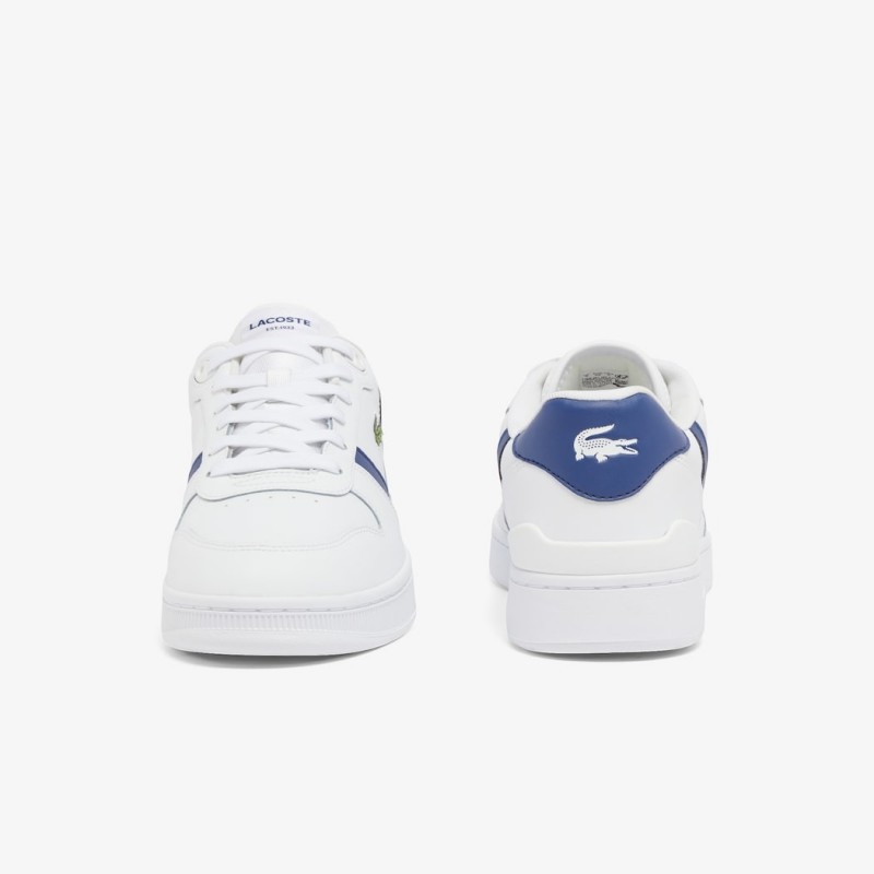 Giày Lacoste T-Clip 224 Leather Nam - Trắng Xanh