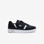 Giày Lacoste T-Clip Leather Nam - Đen