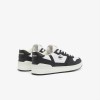 Giày Lacoste T-Clip Leather Nam - Đen Trắng Giày Lacoste T-Clip Leather Nam - Đen Trắng