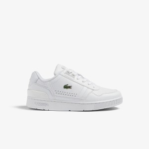 Giày Lacoste T-Clip Leather Nữ - Trắng