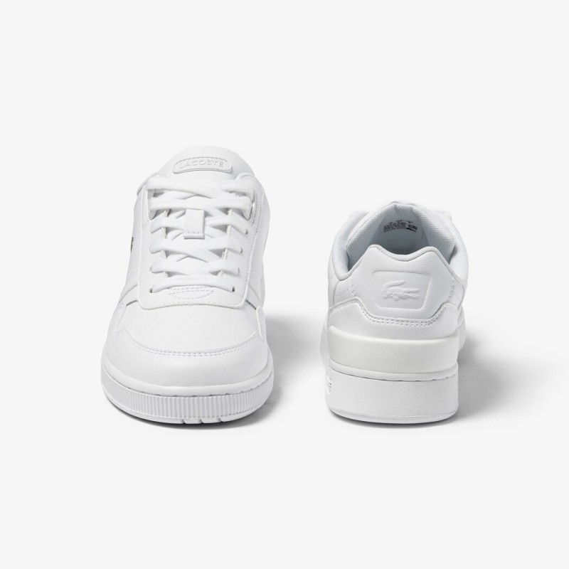 Giày Lacoste T-Clip Leather Nữ - Trắng