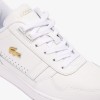 Giày Lacoste T-Clip Leather Nữ - Trắng Gold