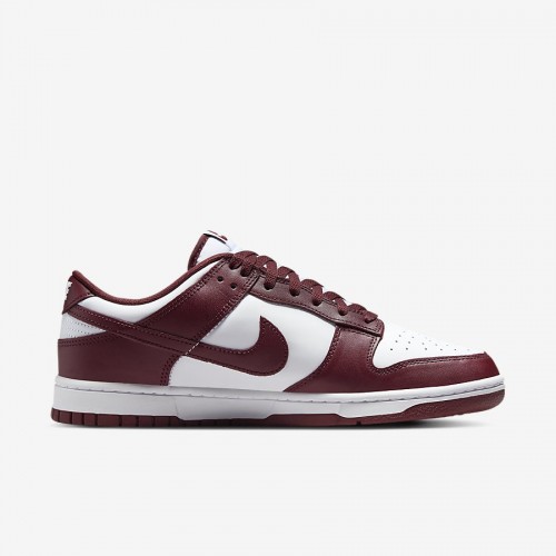 Giày Nike Dunk Low Retro Nam - Trắng Đỏ Giày Nike Dunk Low Retro Nam - Trắng Đỏ