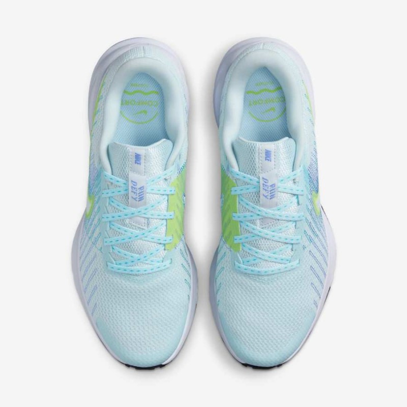 Giày Nike Run Defy Nữ - Xanh Trắng Giày Nike Run Defy Nữ - Xanh Trắng
