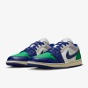 Giày Nike Air Jordan 1 Low Nam - Xám Xanh