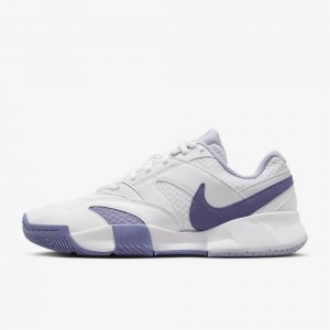 Giày Pickleball Tennis Nike Court Lite 4 Nữ - Trắng Tím