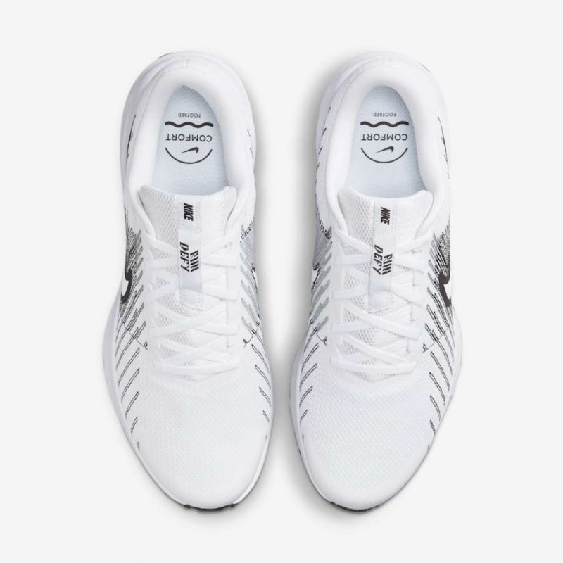 Giày Nike Run Defy Nam - Trắng Đen Giày Nike Run Defy Nam - Trắng Đen