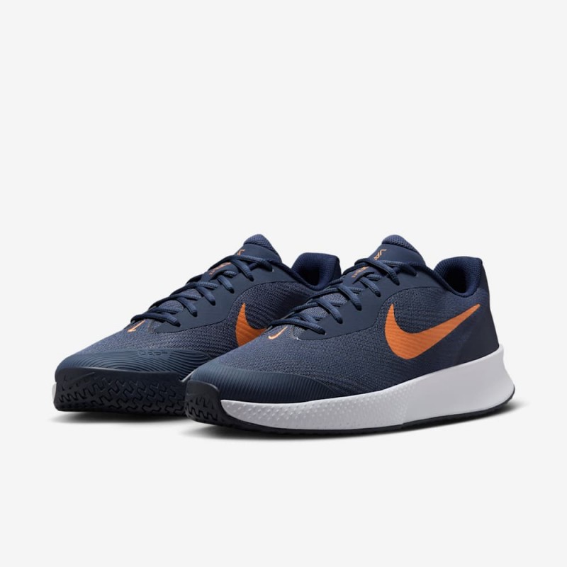Giày Pickleball Tennis Nike Vapor Lite 3 Nam - Navy Cam Giày Pickleball Tennis Nike Vapor Lite 3 Nam - Navy Cam