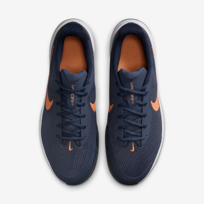 Giày Pickleball Tennis Nike Vapor Lite 3 Nam - Navy Cam Giày Pickleball Tennis Nike Vapor Lite 3 Nam - Navy Cam