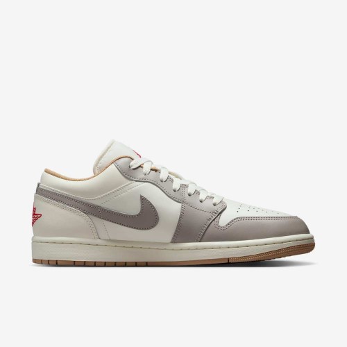 Giày Nike Air Jordan 1 Low Nam - Xám Nâu
