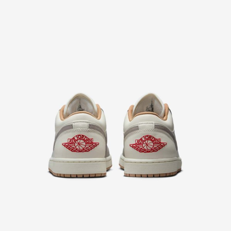 Giày Nike Air Jordan 1 Low Nam - Xám Nâu
