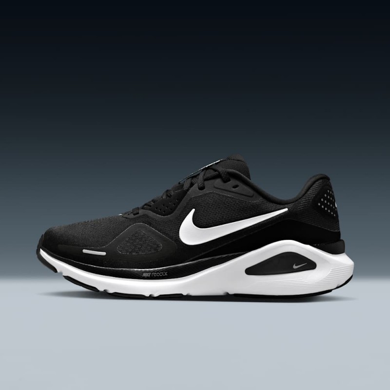 Giày Nike Structure 26 Nữ - Đen Trắng