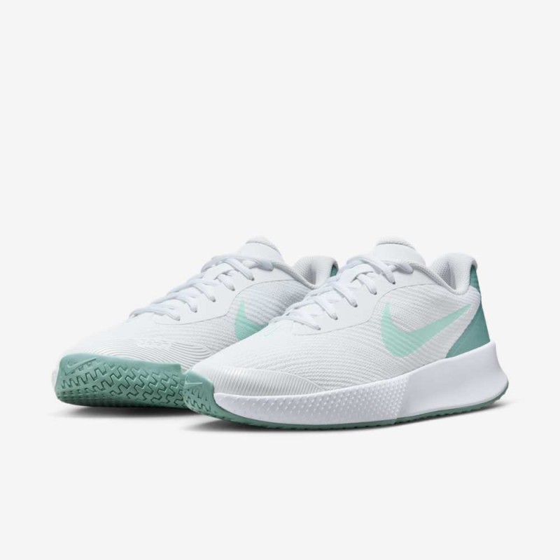 Giày Pickleball Tennis Nike Vapor Lite 3 Nữ - Trắng Xanh Giày Pickleball Tennis Nike Vapor Lite 3 Nữ - Trắng Xanh