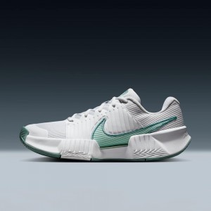 Giày Tennis Pickleball Nike GP Challenge Pro HC Nữ - Trắng Xanh