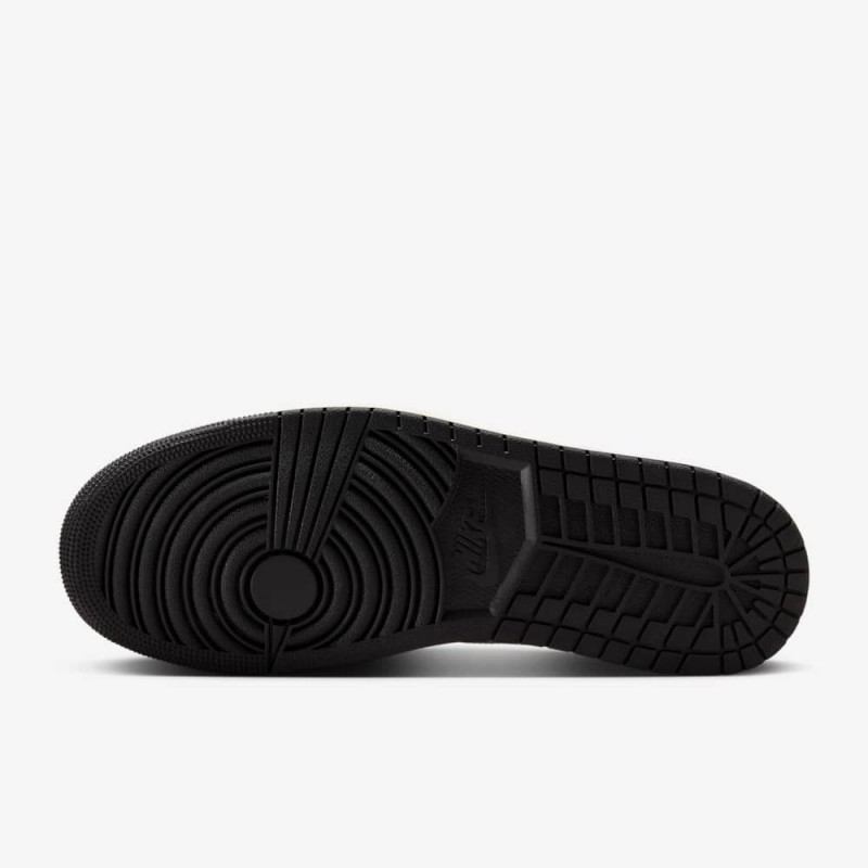 Giày Nike Air Jordan 1 Low Nam - Đen Cam