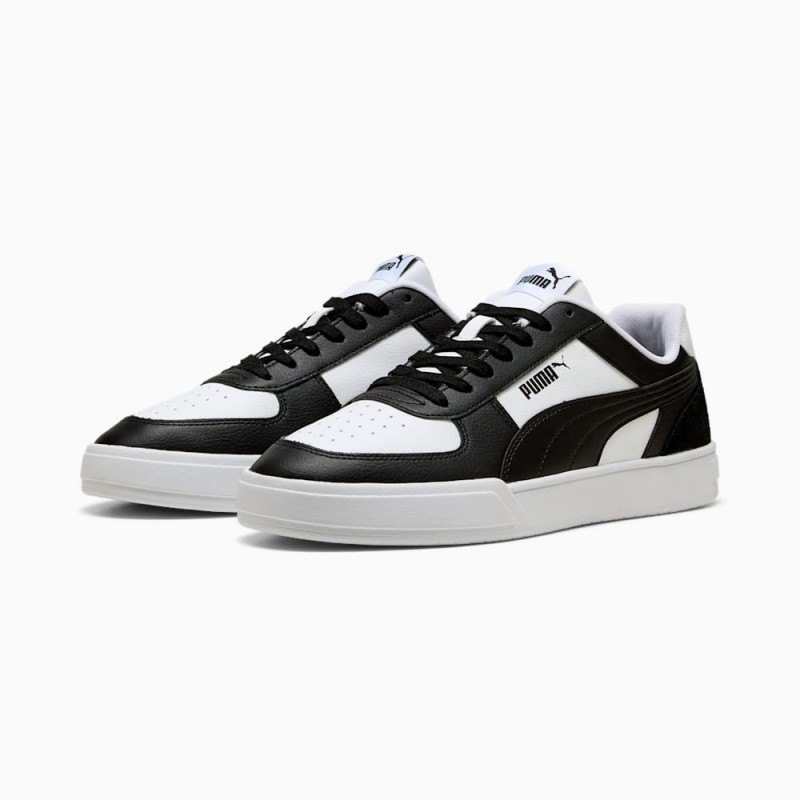 Giày Puma Caven Mix Nam - Đen Trắng Giày Puma Caven Mix Nam - Đen Trắng