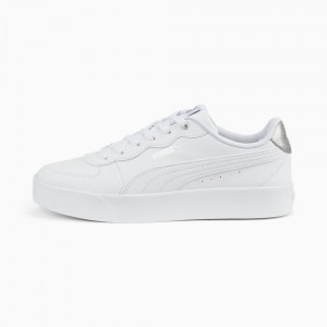 Giày Puma Skye Clean Distressed Nữ - Trắng