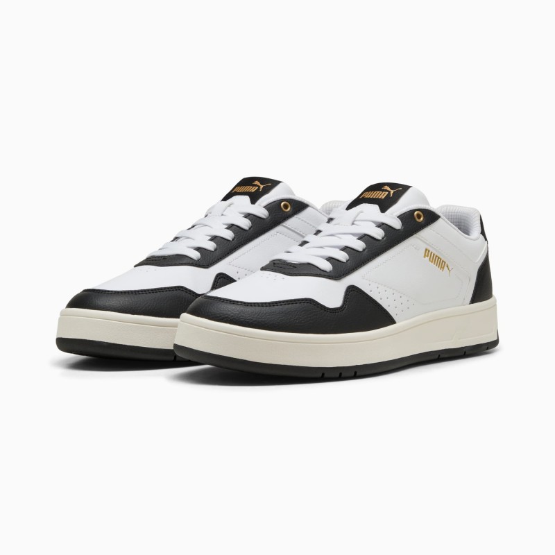 Giày Puma Court Classic Nam - Trắng Đen
