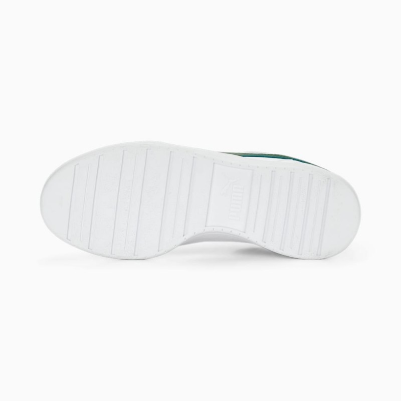 Giày Puma Caven Nam Nữ - Trắng Xanh