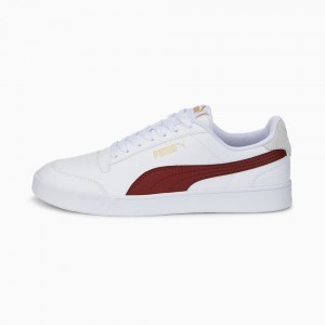 Giày Puma Shuffle Nam - Trắng Đỏ Đô