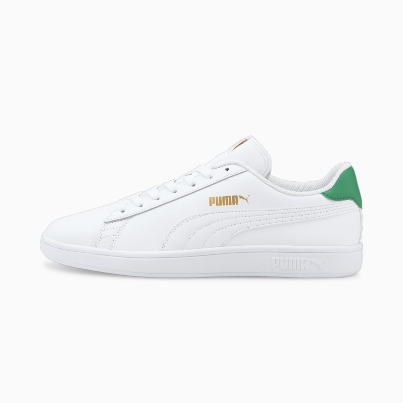 Giày Puma Smash V2 Nam - Trắng Xanh Lá