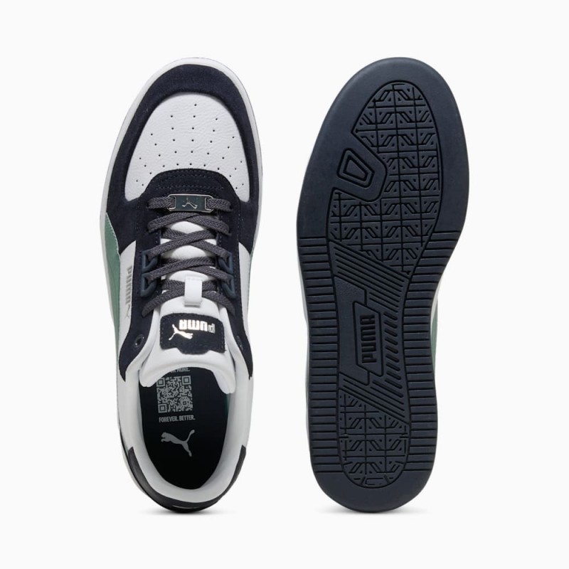 Giày Puma Caven 2.0 Lux SD Nam - Trắng Đen Xanh