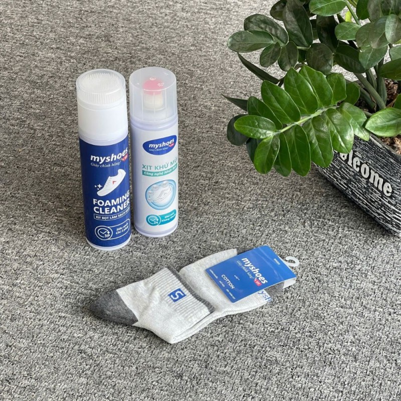Combo Chăm Sóc Giày Myshoes Chuyên Nghiệp