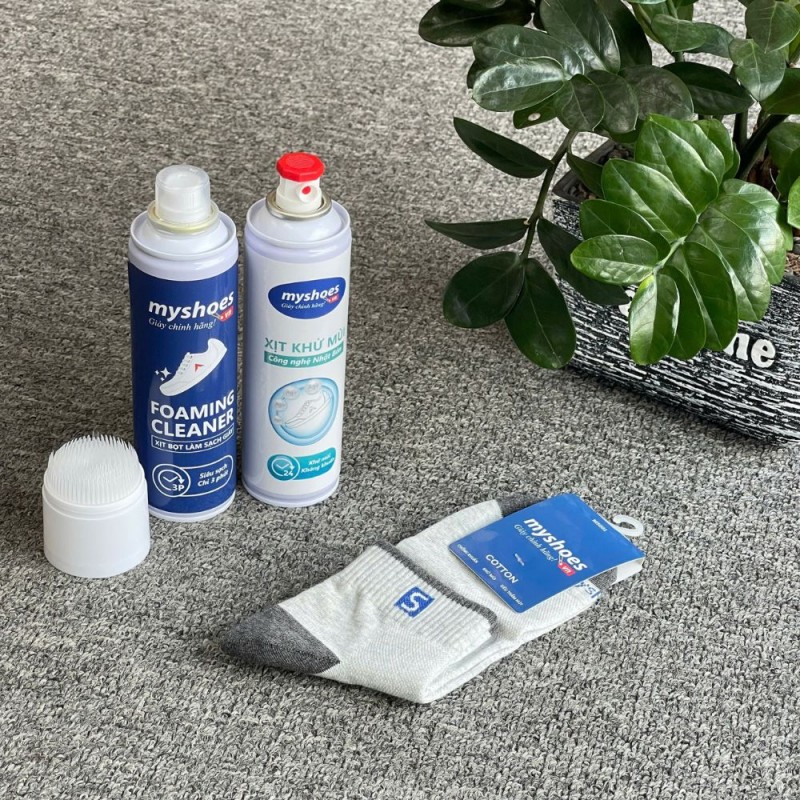 Combo Chăm Sóc Giày Myshoes Chuyên Nghiệp