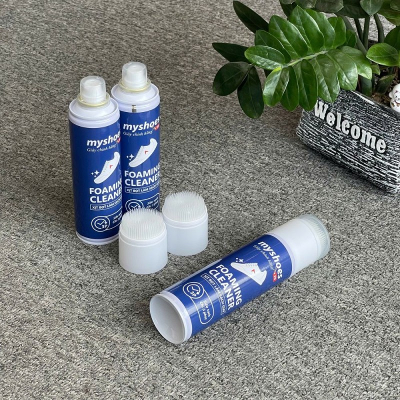 Xịt Bọt ION Làm Sạch Giày Myshoes Foaming Cleaner 300ml Xịt Bọt ION Làm Sạch Giày Myshoes Foaming Cleaner 300ml