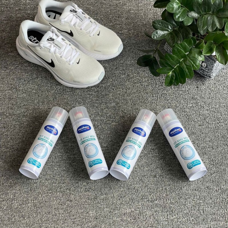 Xịt Khử Mùi Giày Cao Cấp Myshoes 300ml Xịt Khử Mùi Giày Cao Cấp Myshoes 300ml
