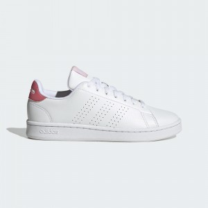 Giày adidas Advantage Nữ - Trắng Hồng