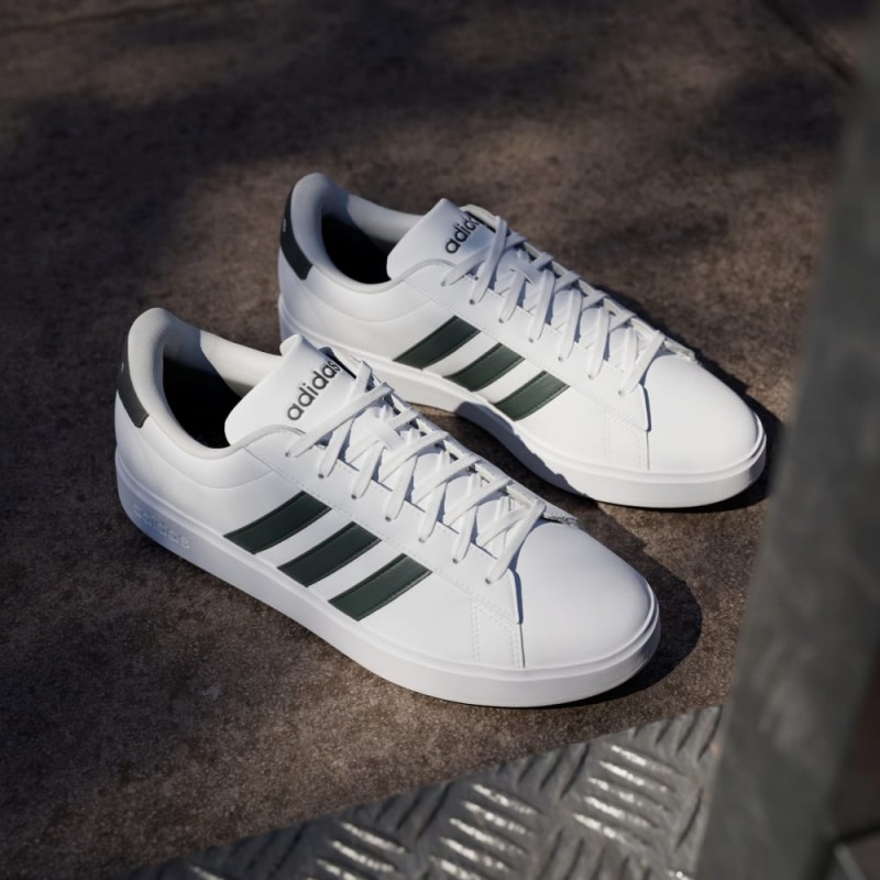 Giày adidas Grand Court 2.0 Nam - Trắng Đen